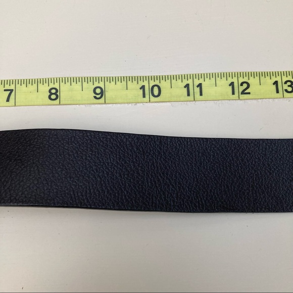 Chico’s Hammered Metal Buckle Belt 38” - Picture 5 of 12